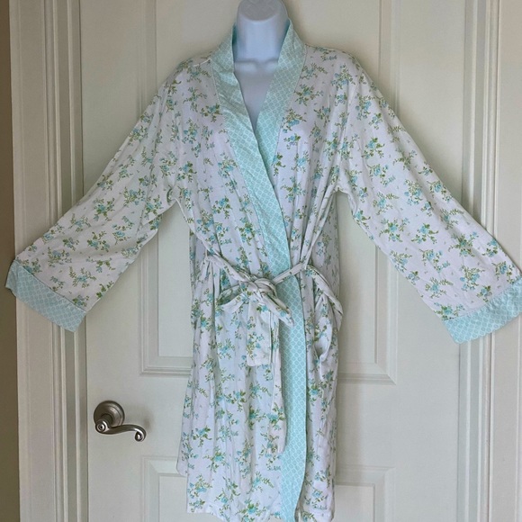 Carole Hochman New York Cottage English Garden Sleep Robe Size M - Picture 1 of 8
